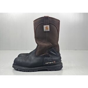 Carhartt Heritage Boots Mens 10.5. 11" Waterproof Steel Toe Wellington Pull-On